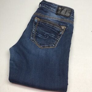 SILVER SUKI HIGH SLIM JEANS 28x31 ⭐️